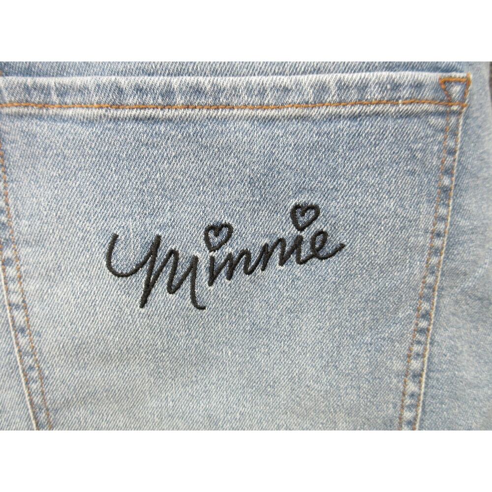 NWT Disney X Hot Topic Mickey Minnie Mouse Mom Jeans Light Wash Plus Size 26 - Picture 12 of 15